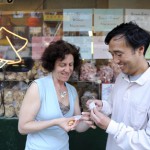 Folding fortune cookies