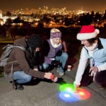 Science of (Holiday) Light: Mixing color on the sidewalk